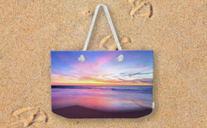 Aussie Sunset, Claytons Beach Weekender Tote Bag design by Dave Catley featuring a typical Aussie Sunset, Claytons Beach, Mindarie available from our Dave Catley pixels.com store.