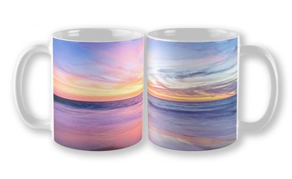 Aussie Sunset, Claytons Beach Mug design by Dave Catley featuring a typical Aussie Sunset, Claytons Beach, Mindarie available from our MADCAT RedBubble store.