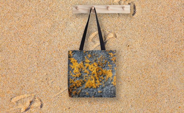 Mountains of Gold, Shorehaven Beach Tote Bag designed by Dave Catey, Fine Art Photographer, available from our MADAboutWA Store.
