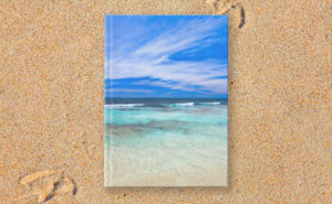 Ocean Tranquility, Yanchep Hardcover Journal design by Dave Catley featuring Ocean Tranquility near the Spot at Yanchep available from our MADCAT RedBubble.com store.