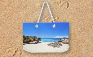 Rotto Paradise, Little Parakeet Bay, Rottnest Island Weekender Tote Bag featuring Rotto Paradise, Little Parakeet Bay, Rottnest Island available from our Dave-Catley.pixels.com store.