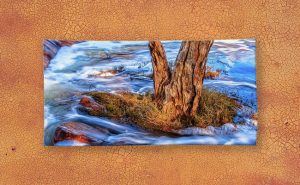 Rustic Island, Noble Falls, Perth Beach Towel design by Dave Catley featuring A Rustic Island, Noble Falls, Perth available from our Dave-Catley.pixels.com store.