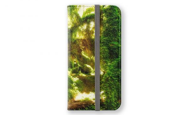 MAD About WA inspired Secret Garden 2 iPhone Wallet designed by Dave Catley and available in our MADCAT RedBubble store
