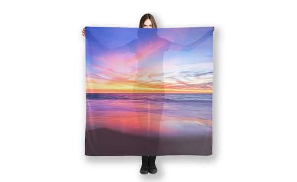 MAD About WA inspired Sunset Pink Scarf designed by Dave Catley,Fine Art Photographer, available in our MADAboutWA store