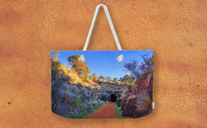 Swan View Railway Tunnel Weekender Tote Bag design by Dave Catley featuring Swan View Railway Tunnel, John Forrest National Park available from our Dave Catley pixels.com store.