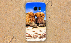 The Sentry, Two Rocks Galaxy Case design by Dave Catley featuring Southerly Rock at Two Rocks giving the suburb its name available from our MADCAT RedBubble.com store.