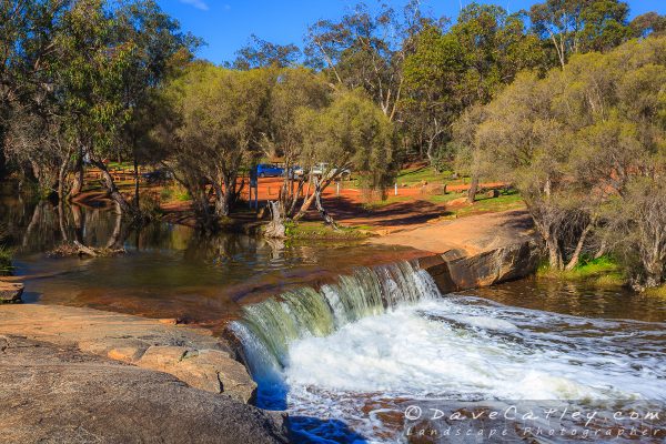 Waterfall in Full Flow, Noble Falls, Perth, Western Australia
